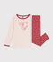 Pyjama garçon manches longues en coton PANACOTTA/ MULTICO