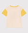 Tee-shirt imprimé en jersey enfant garçon jaune AVALANCHE/ NECTAR