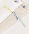Lot de 3 bodies manches longues message en coton bébé variante 1