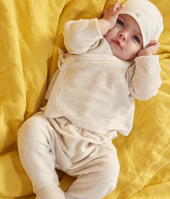 Lot de 2 combicourts bébé en coton variante 1 A03QN00080 | Petit Bateau Lot de 2 combicourts bébé en coton variante 1 A03QN00080 | Petit Bateau