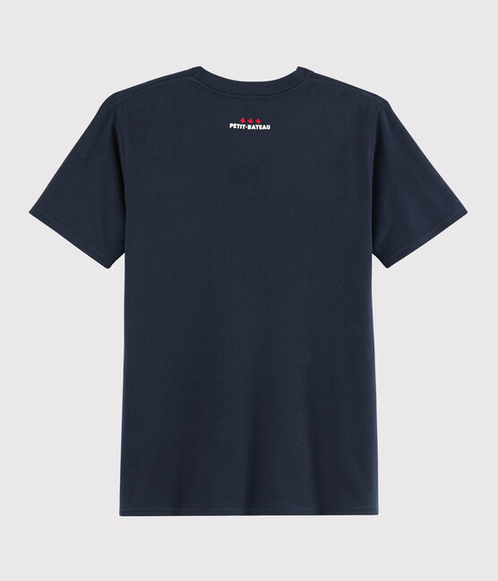 T-shirt en coton Femme / Homme bleu SMOKING