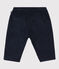 Pantalon en velours grosses côtes bébé bleu SMOKING