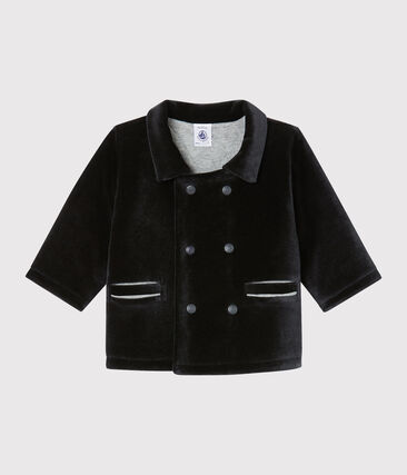 Veste Bebe Garcon Noir Petit Bateau