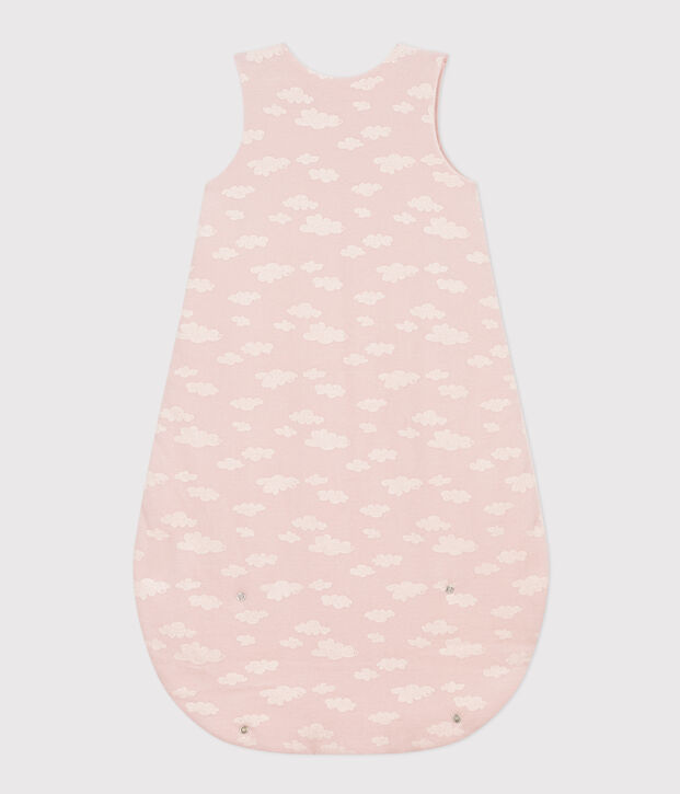 Gigoteuse nuages b&eacute;b&eacute; en velours TOG 2 rose/blanc