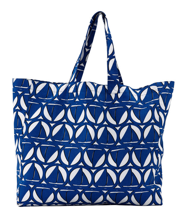 Sac Maxi Cabas blanc/bleu/multicouleur