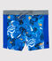 Short de bain écoresponsable bébé garçon bleu SURF/blanc MULTICO