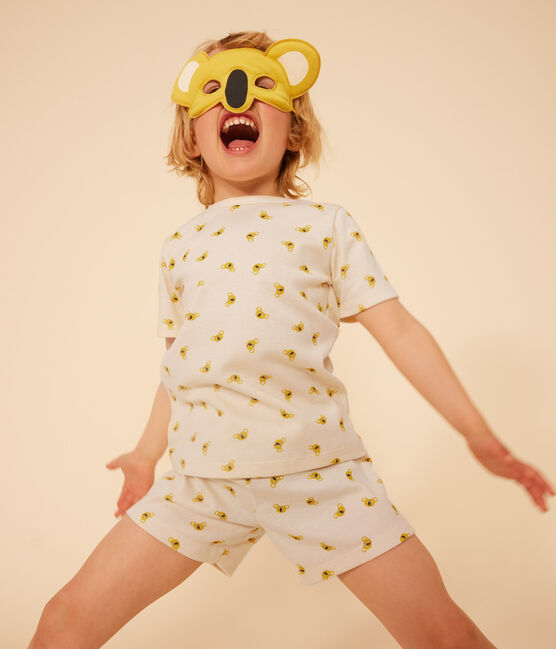Pyjama short déguisement koala en coton enfant blanc AVALANCHE/ MULTICO