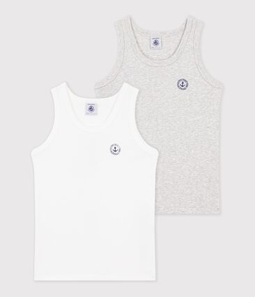 Lot de 2 débardeurs en coton