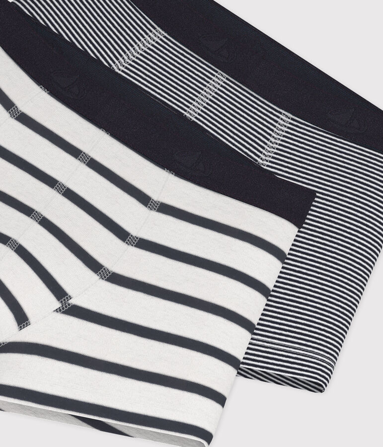 Lot de 2 boxers ray&eacute;s petit gar&ccedil;on variante 1