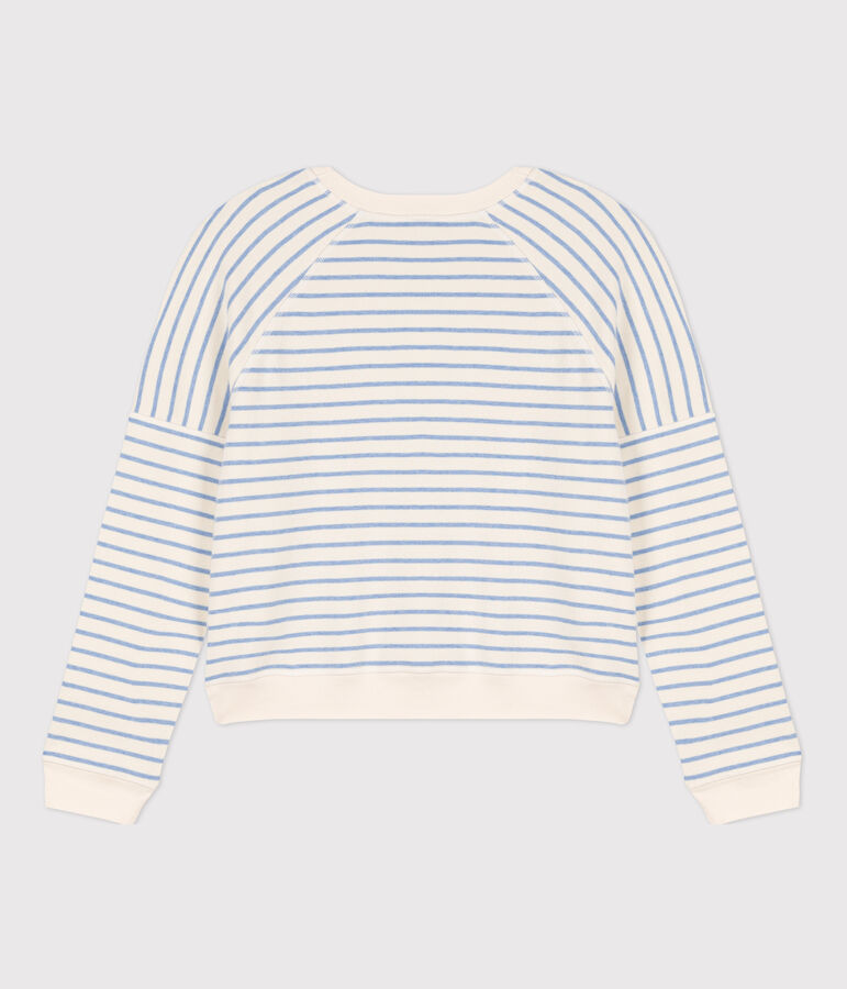 Sweatshirt en coton Femme blanc AVALANCHE/ SKY CHINE