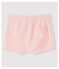 Short en coton bébé rose MINOIS