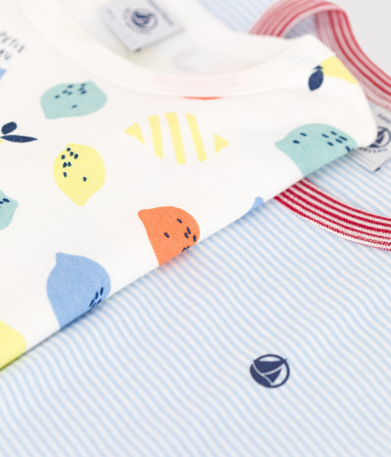 Lot de 2 pyjamas shorts enfant en coton variante 1