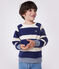 Sweatshirt enfant mixte en coton à rayures bleu MEDIEVAL/ AVALANCHE