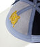 Casquette en twill enfant garçon blanc MARSHMALLOW/bleu SMOKING