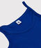 Robe à bretelles iconique en coton Femme bleu SURF