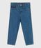 Pantalon enfant en denim bleu DENIM MOYEN