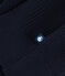 Pull en c&ocirc;te anglaise en coton Femme bleu marine