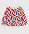 Sweatshirt imprimé en molleton enfant fille / garçon blanc AVALANCHE/ MULTICO