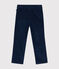 Pantalon droit en velours enfant garçon CREPUSCULE