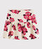 Jupe en molleton enfant fille beige MONTELIMAR/blanc MULTICO