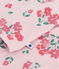 Pyjama enfant en tubique imprimé fleurs rose JOLI/blanc MULTICO