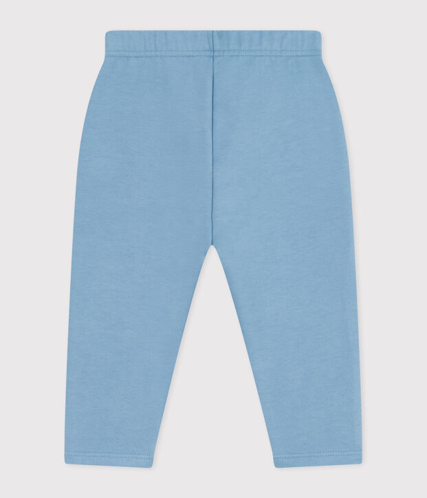 Pantalon en molleton b&eacute;b&eacute; bleu
