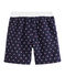 Short de plage impirmé enfant garçon bleu SUBMARINE/blanc MULTICO