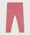 Legging bébé en coton uni rose ROSEWOOD