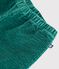 Pantalon b&eacute;b&eacute; en velours uni vert