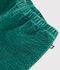 Pantalon b&eacute;b&eacute; en velours uni vert