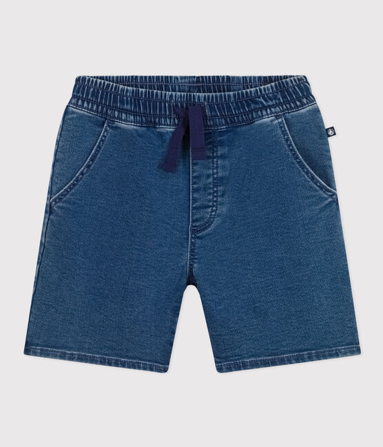 Short en denim enfant garçon bleu BLEU DELAVE