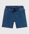 Short en denim enfant garçon bleu BLEU DELAVE
