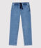 Pantalon regular en denim clair enfant garçon bleu DENIM BLEU
