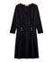 Robe ajustée manches longues femme noir NOIR/noir LUREX NOIR