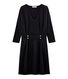 Robe ajustée manches longues femme