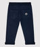 Pantalon en molleton bébé. bleu SMOKING