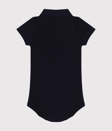 Body manches courtes bébé col polo en coton (Petit Bateau) - Image 1