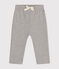 Pantalon en molleton bébé gris CHATON CHINE