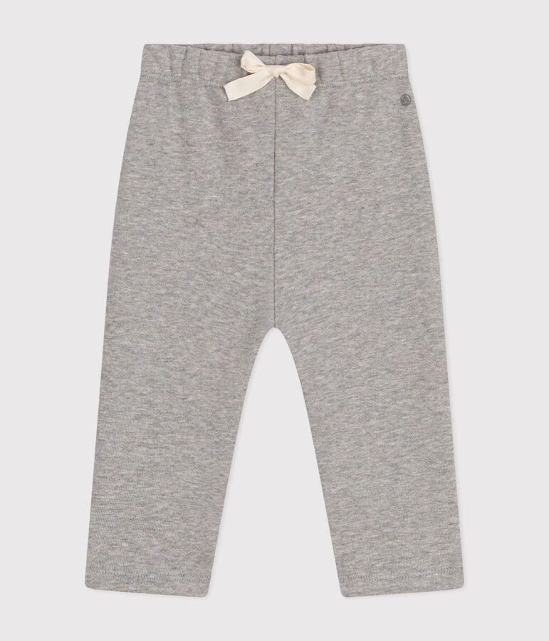Pantalon en molleton b&eacute;b&eacute; gris CHATON CHINE