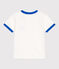 Teeshirt enfant en coton manches courtes imprimé blanc MARSHMALLOW