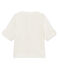 Tee-shirt manches longues bébé garçon en coton lin blanc MARSHMALLOW