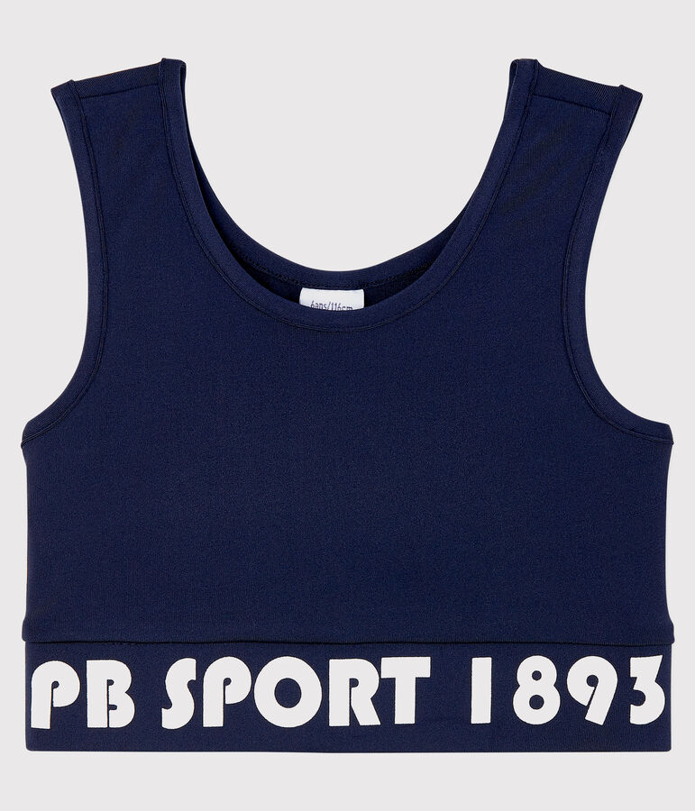 Brassi&egrave;re de sport Fille bleu