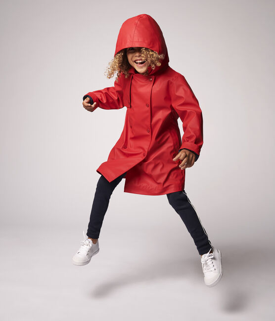 Trench A Capuche Enfant Fille Terkuit Petit Bateau
