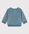Sweatshirt bébé en bouclette velours uni GOBELIN
