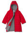 Manteau en tubique matelassé bébé fille rouge TERKUIT CN