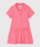 Robe polo bébé fille rose CUPCAKE