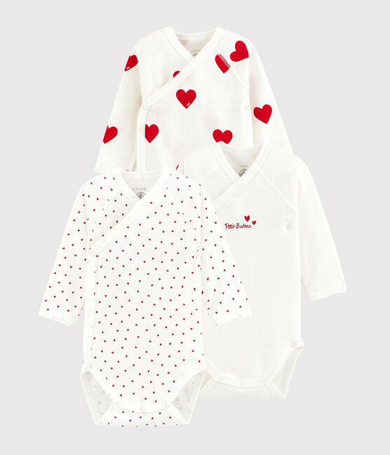 Body Petit bateau avec des coeurs 