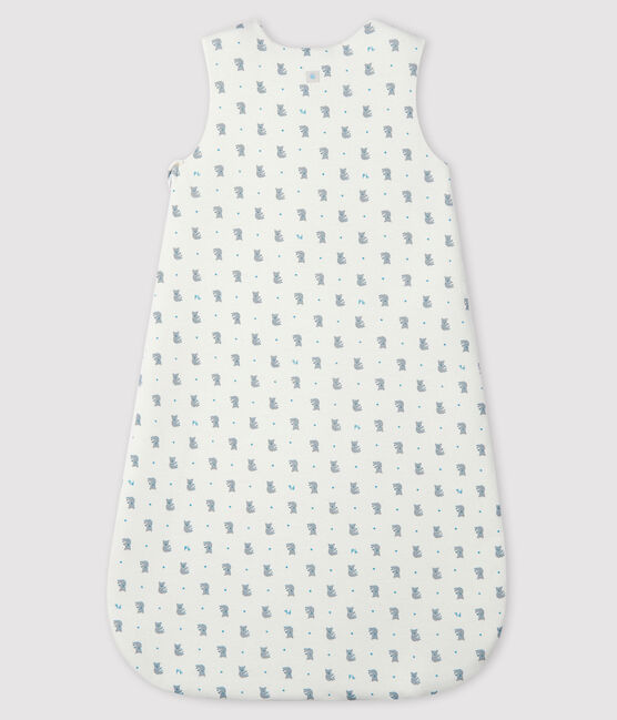 Gigoteuse bébé en côte blanc MARSHMALLOW/gris GRIS/ MULTICO