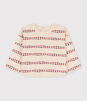 PETIT BATEAU - Tee-shirt manches longues bébé imprimé en coton