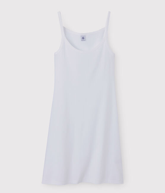 Robe à bretelles Femme blanc ECUME